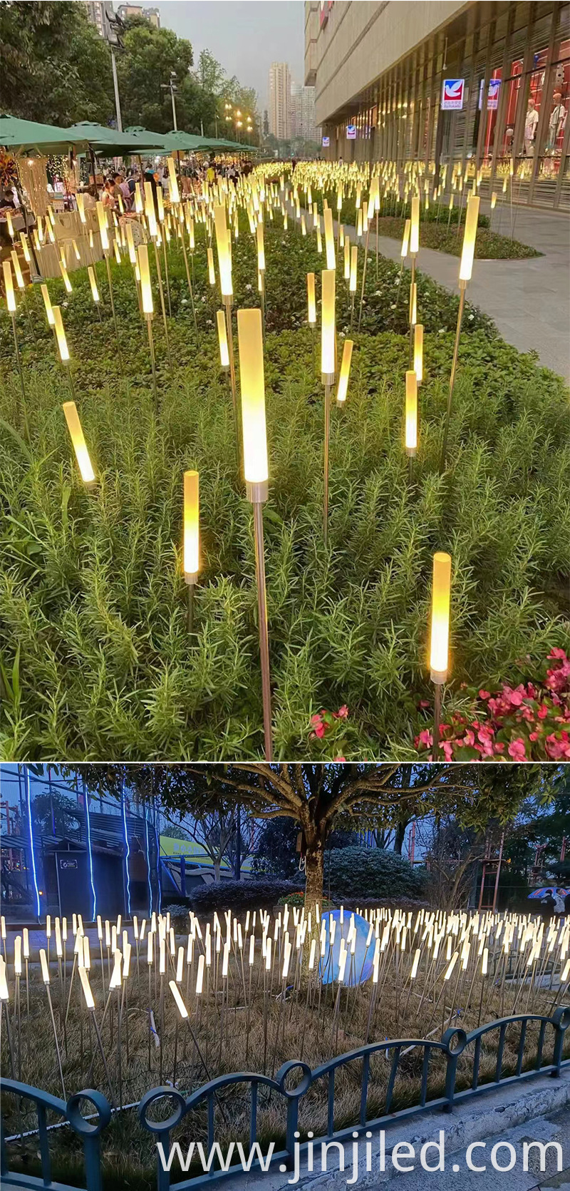 Led Reed Flower Lights